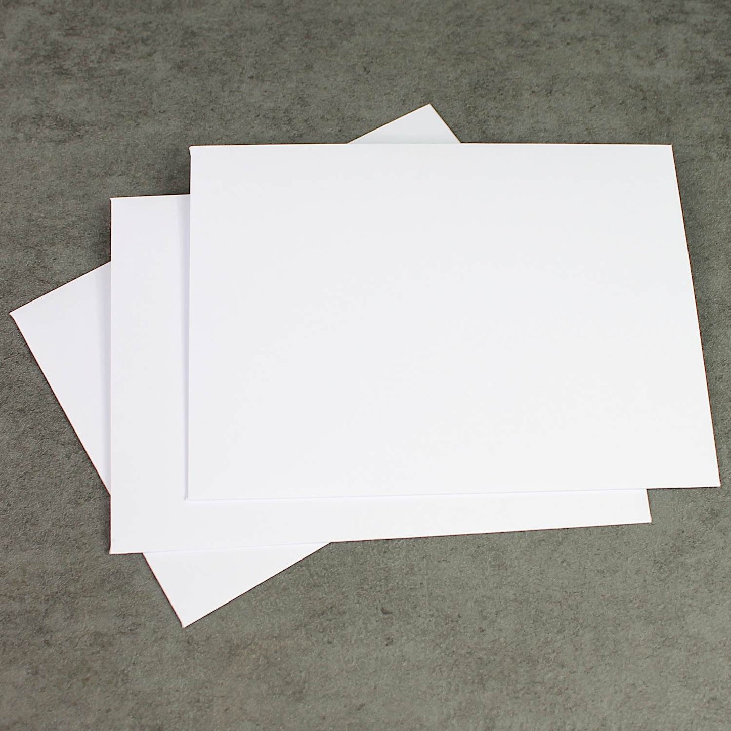 134x184mm White Straight Flap Peel and Seal Wallet