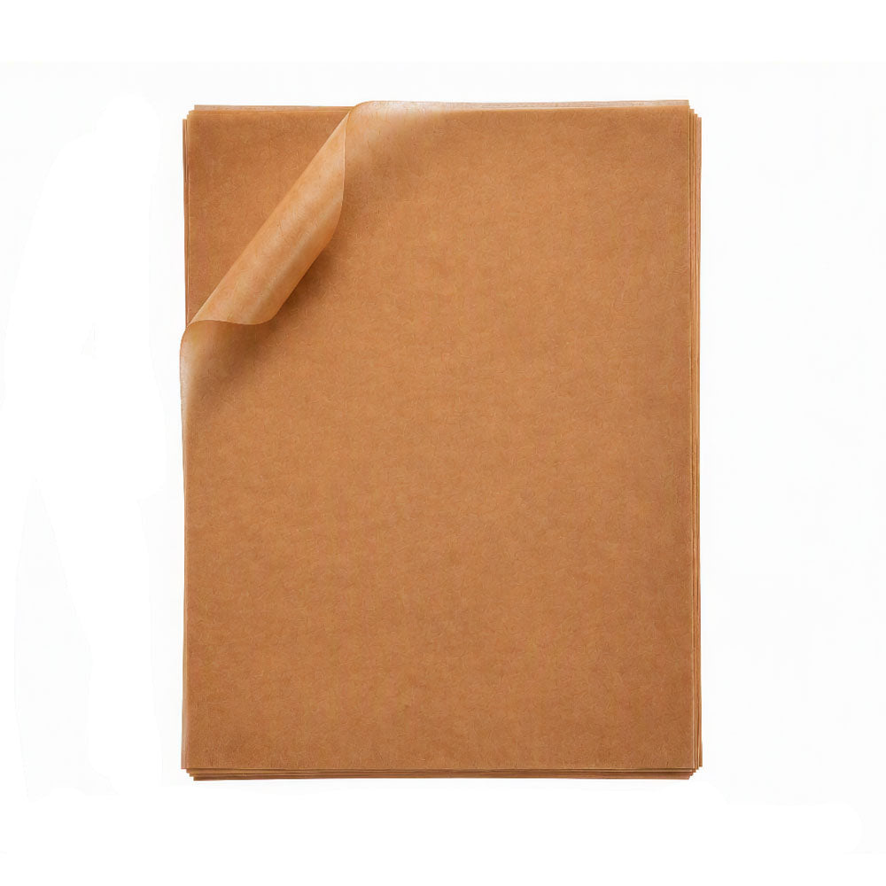 250x200mm Brown Greaseproof Paper Sheets