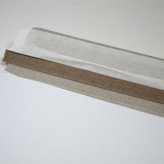 324 x 229mm White Cardboard Envelopes - Pack of 100