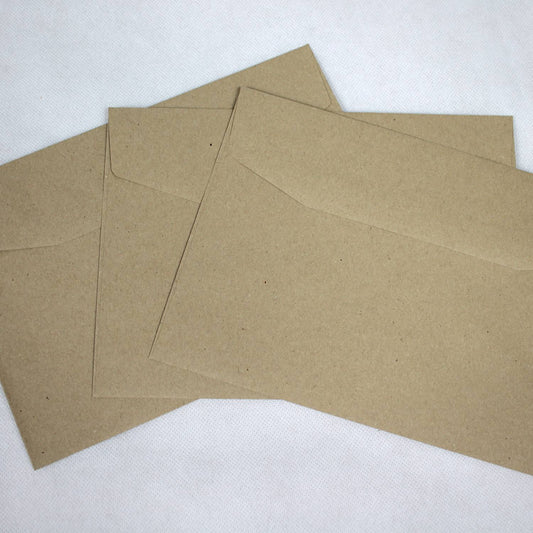 155x220mm C5- Manilla Gummed Envelopes (None Window)