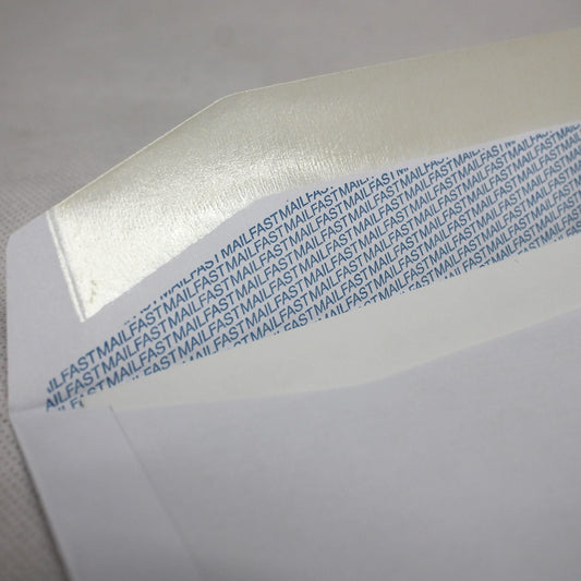 162x235mm C5+ White Gummed Envelopes (Window 45x90mm / 20mm left, 20mm up)