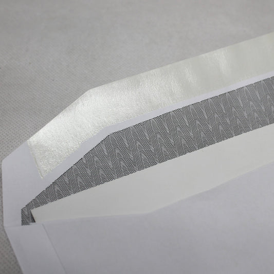 162x238mm C5+ White Gummed Envelopes (Window 50x90mm / 20mm left, 60mm up)