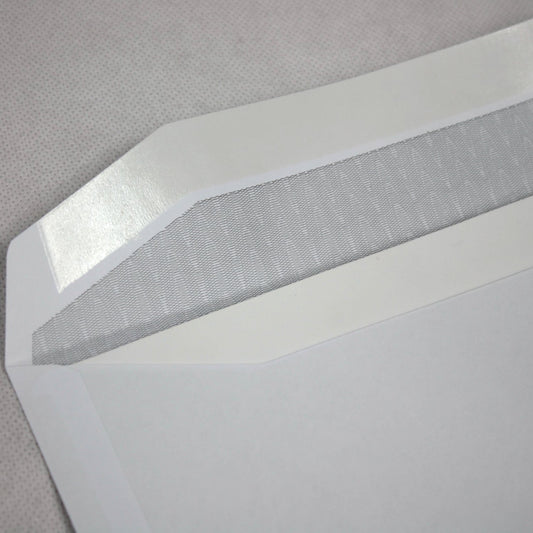 162x238mm C5+ White Gummed Envelopes (Window 45x90mm / 20mm left, 60mm up)