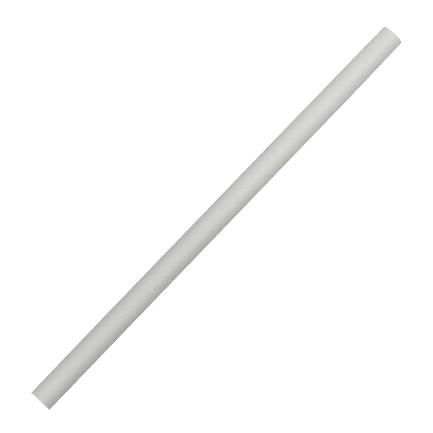 Individually Wrapped White Paper Straws (8mm x 200mm)