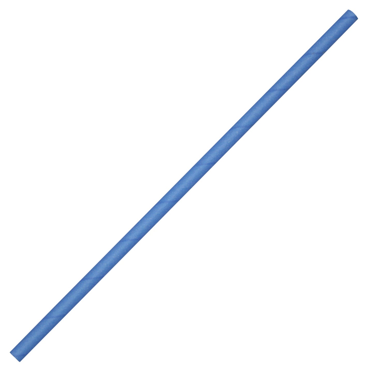 Blue Paper Straws (6mm x 200mm) - Quality Drinking Straws - Intrinsic Paper Straws