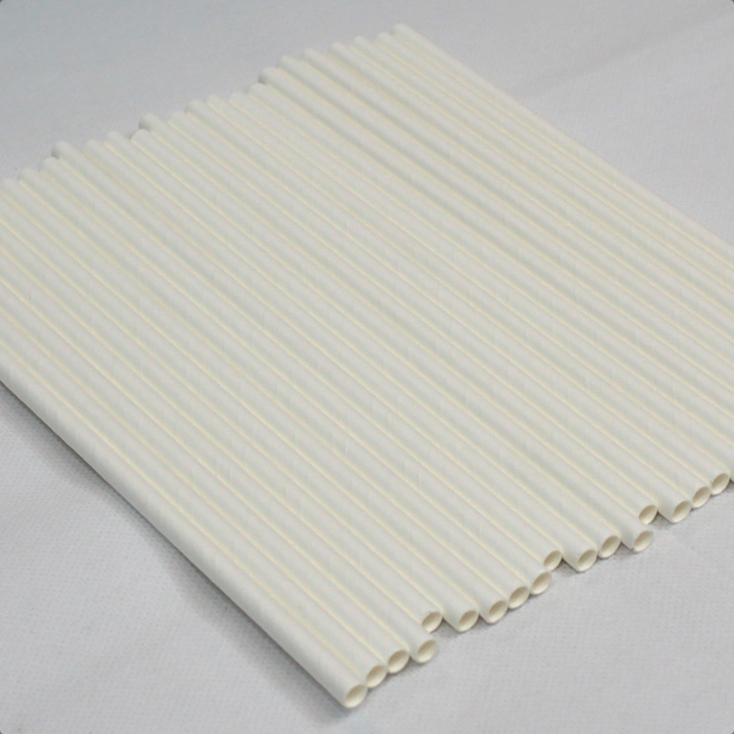 White Paper Straws (6mm x 200mm) - Quality Drinking Straws - Intrinsic Paper Straws