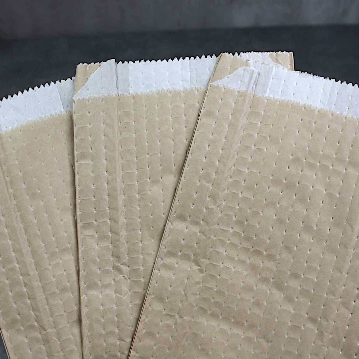 Small Kraft Brown Greaseproof Bags