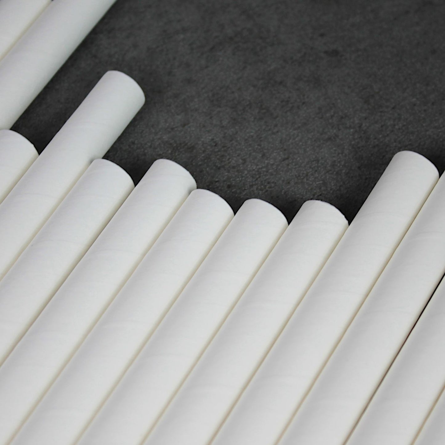 White Paper Straws (12mm x 230mm)
