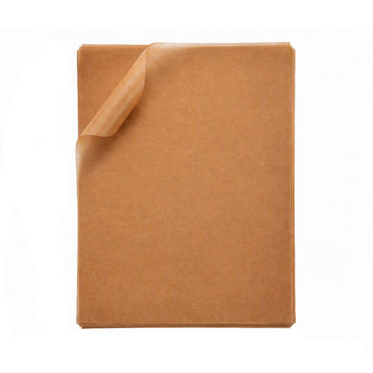 250x200mm Brown Greaseproof Paper Sheets