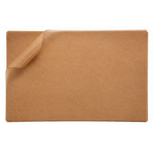 250x350mm Brown Greaseproof Paper Sheets