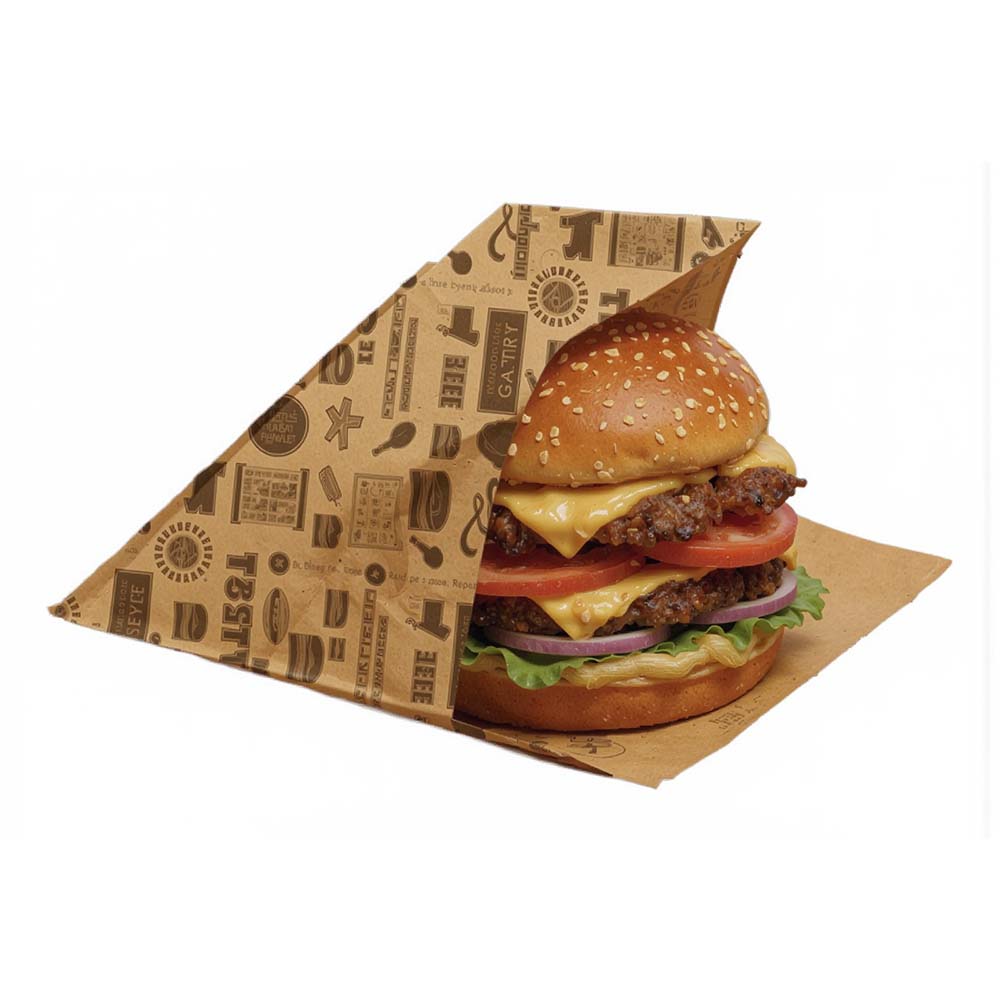 175x162mm Steak Print Open Sided Bags