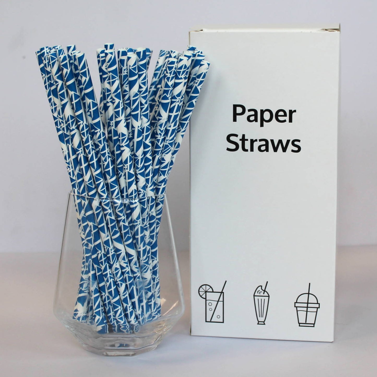 Scotland Paper Straws (6mm x 200mm)
