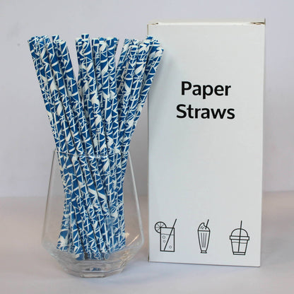 Scotland Paper Straws (6mm x 200mm)