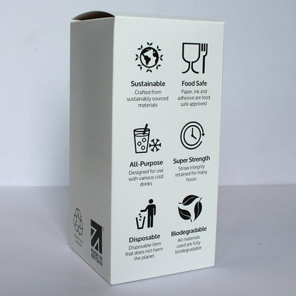 Scotland Paper Straws (6mm x 200mm)
