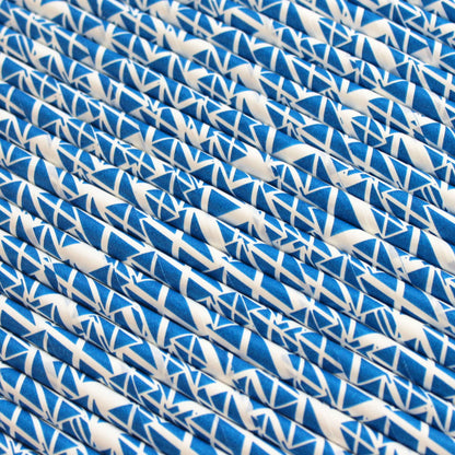 Scotland Paper Straws (6mm x 200mm)