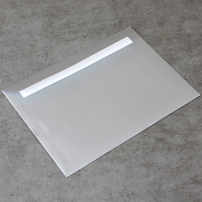 C5 162x229mm Silver Peel & Seal Envelopes (None Window)