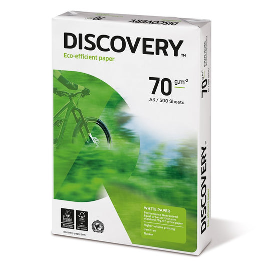 Discovery Eco-Efficient A3 Paper White 70gsm