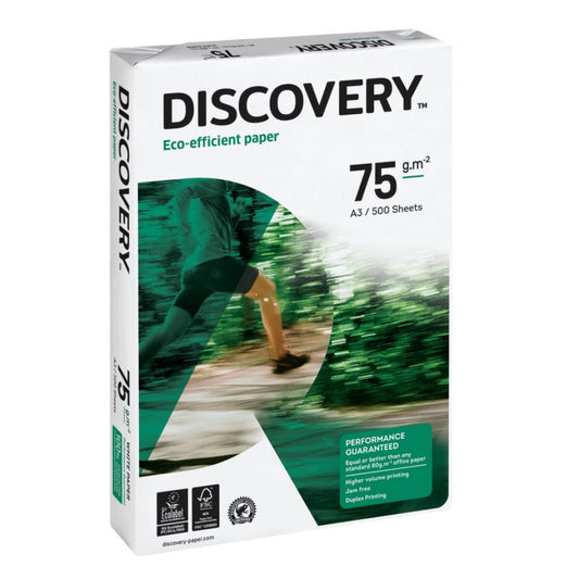 Discovery Eco-Efficient A3 Paper White 75gsm