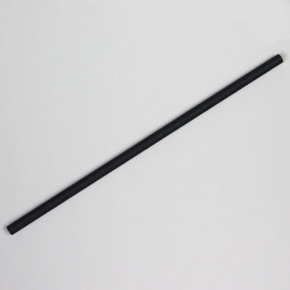 Midnight Black Paper Straws (6mm x 200mm)