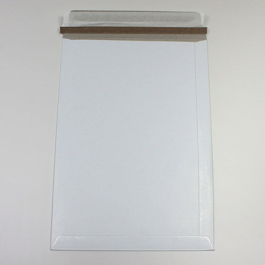 324 x 229mm White Cardboard Envelopes - Pack of 100
