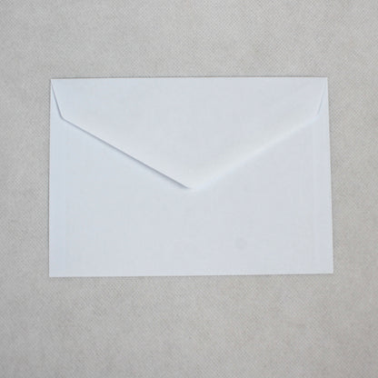 114x162mm C6 White Gummed Envelopes (None Window)