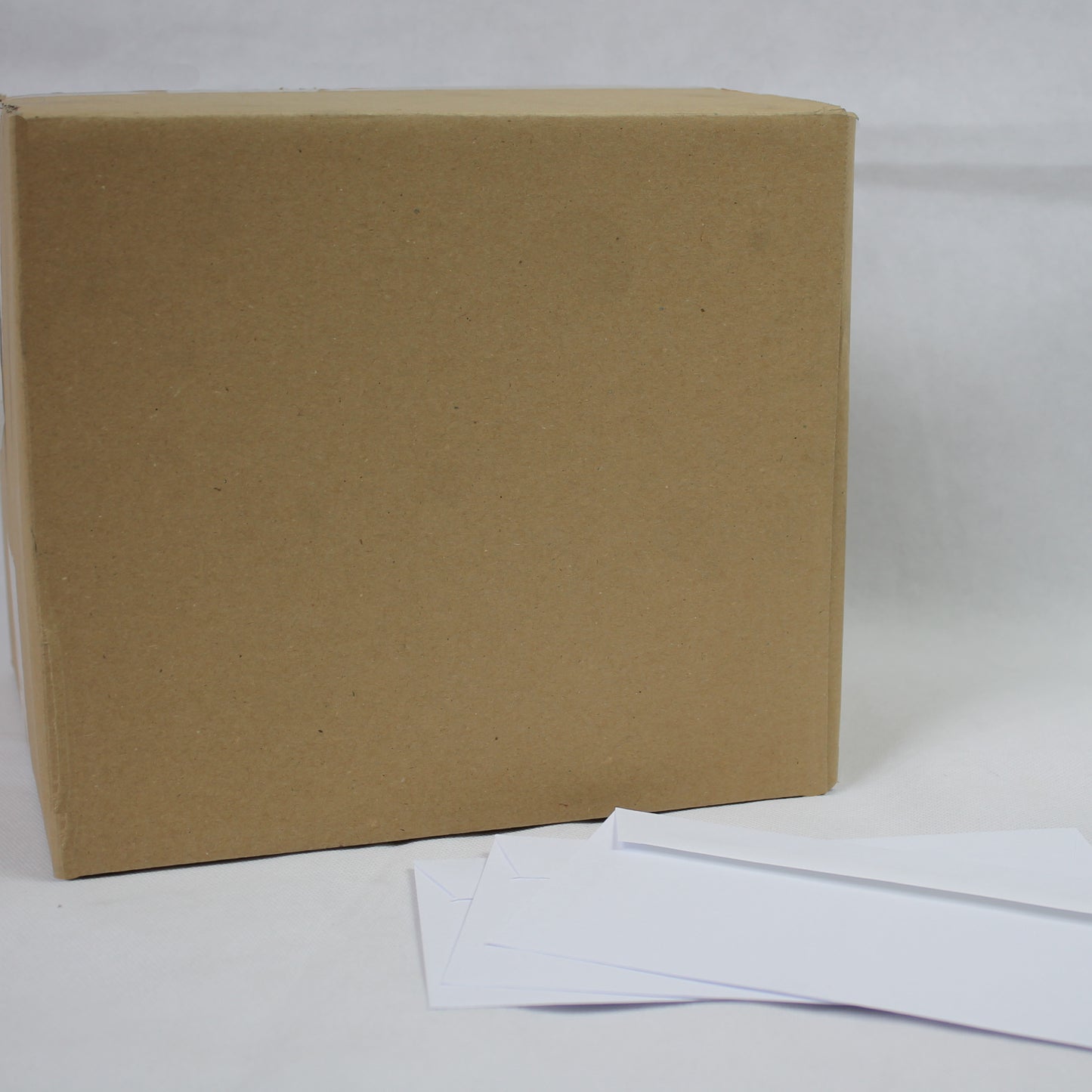 102x205mm White Gummed Envelopes (None Window)