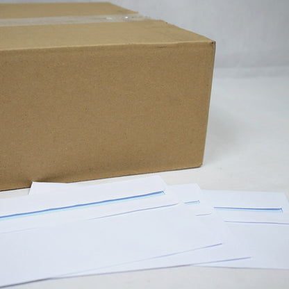 110x220mm DL White Self Seal Envelopes (None Window)