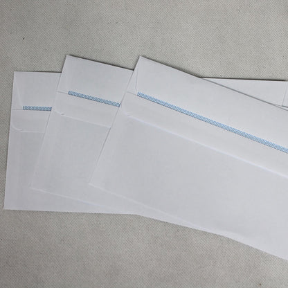 110x220mm DL White Self Seal Envelopes (None Window)
