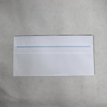 110x220mm DL White Self Seal Envelopes (None Window)