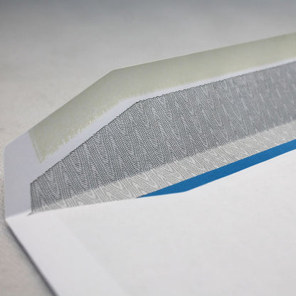 114x235mm DL+ White Gummed Envelopes (None Window)