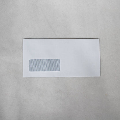 114x229mm DL+ White Gummed Envelopes (Window 35x90mm)