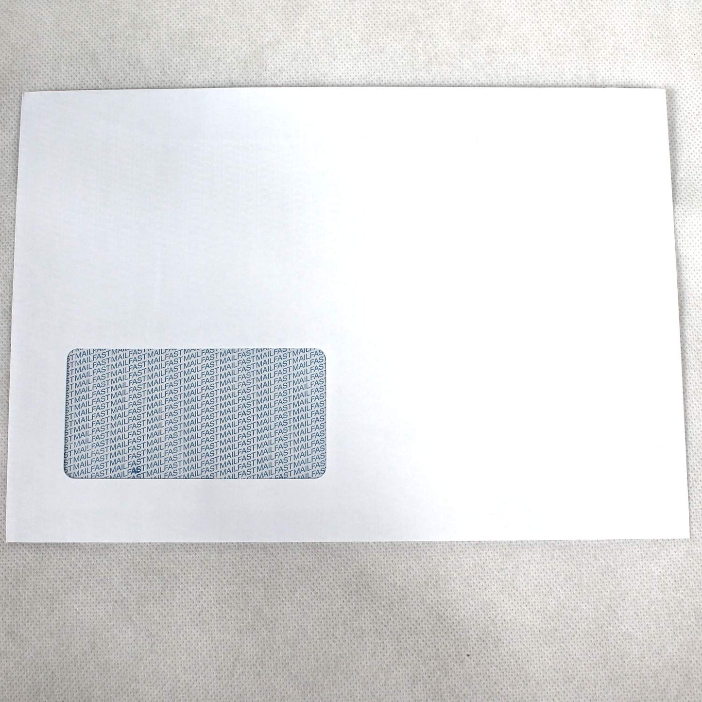 162x235mm C5+ White Gummed Envelopes (Window 45x90mm / 20mm left, 20mm up)