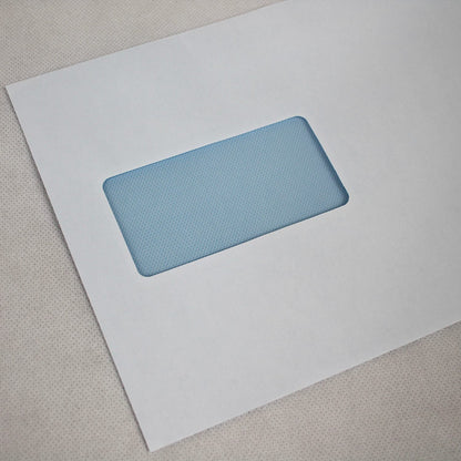 162x235mm C5+ White Gummed Envelopes (Window 45x90mm / Outside Seams)