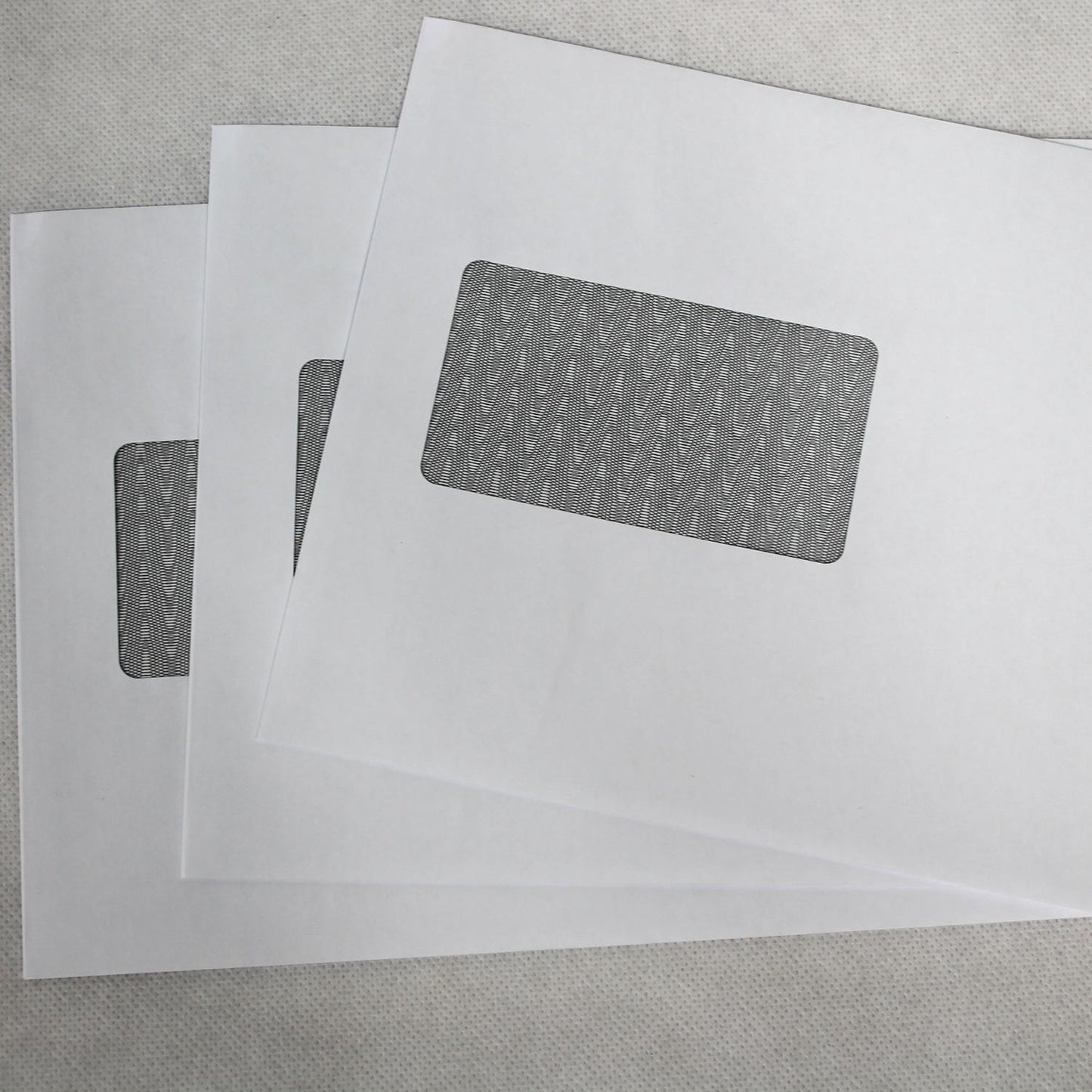 162x238mm C5+ White Gummed Envelopes (Window 50x90mm / 20mm left, 60mm up)