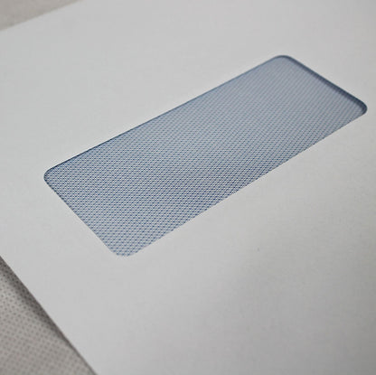 229x324mm C4 White Gummed Envelopes (Window 105x40mm)