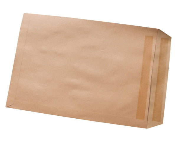 324x229mm C4 Manilla Self Seal Envelopes (None Window) - Box of 250 - Intrinsic Paper Straws