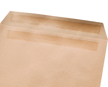 324x229mm C4 Manilla Self Seal Envelopes (None Window) - Box of 250 - Intrinsic Paper Straws