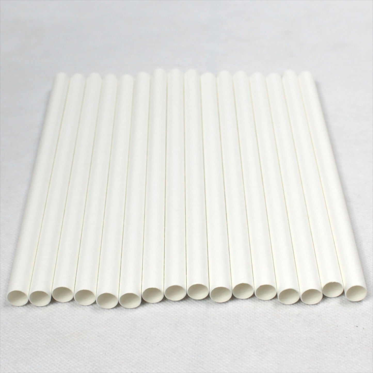 Individually Wrapped White Paper Straws (10mm x 200mm)