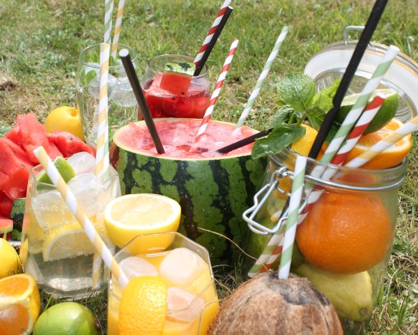 Black Paper Straws (6mm x 200mm) - Quality Drinking Straws - Intrinsic Paper Straws