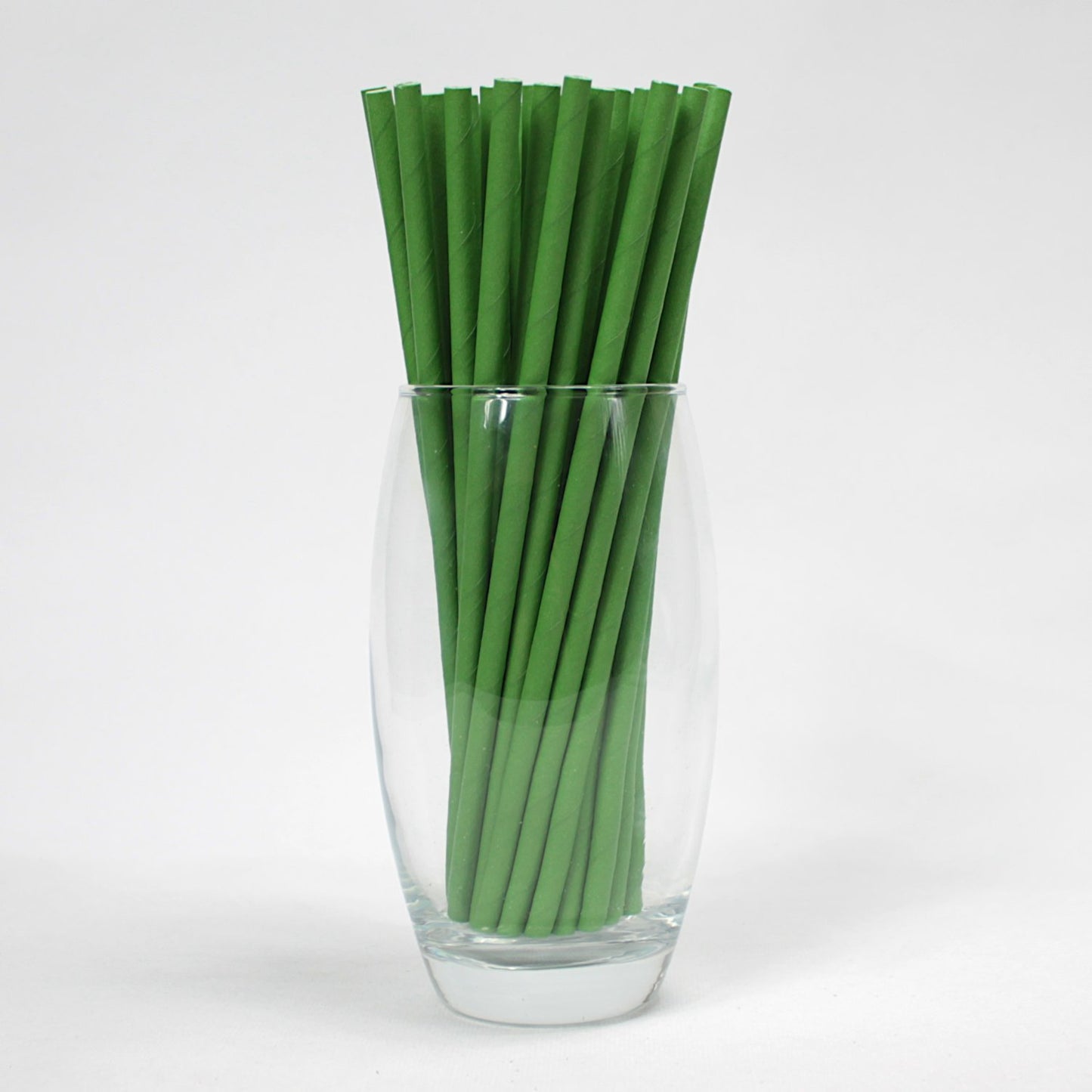 Green Paper Straws (6mm x 200mm) - Quality Drinking Straws - Intrinsic Paper Straws